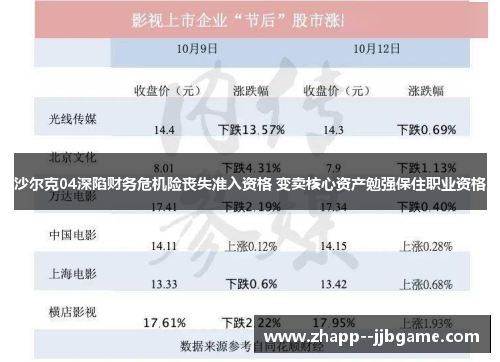 沙尔克04深陷财务危机险丧失准入资格 变卖核心资产勉强保住职业资格